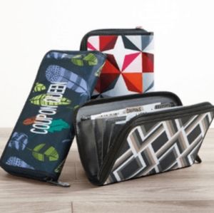 Wallet with money pockets